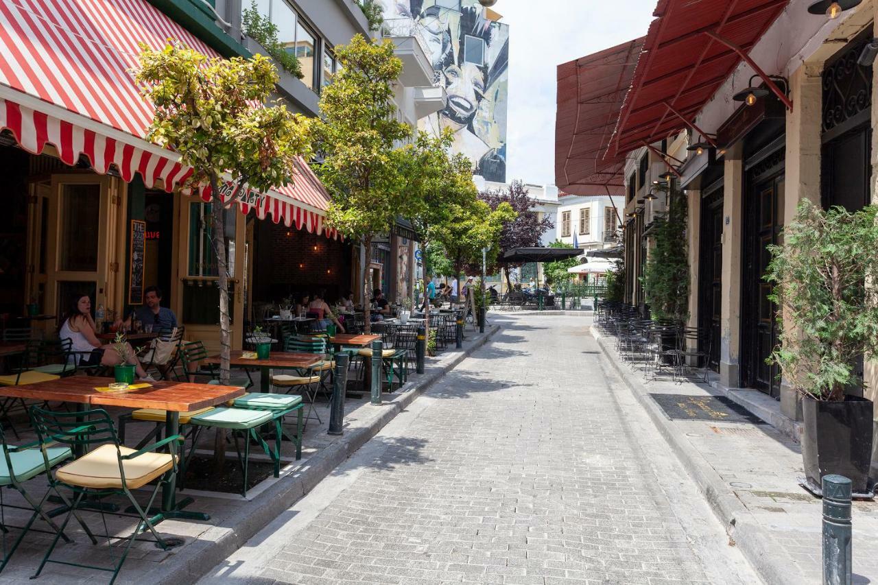 Appartamento Aristophanes Luxury Flat Psyrri Square Atene Esterno foto